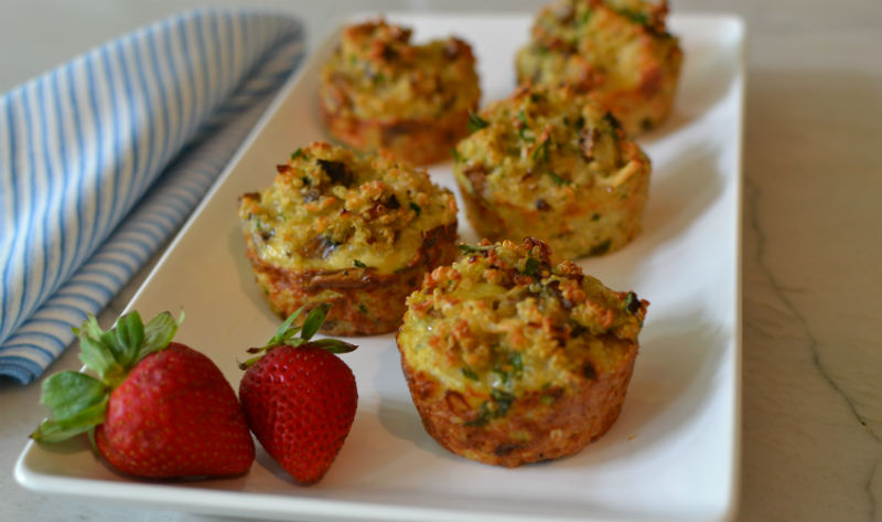 Mushroom Leek Muffins Sports Physio Burleigh Runaway Bay Labrador