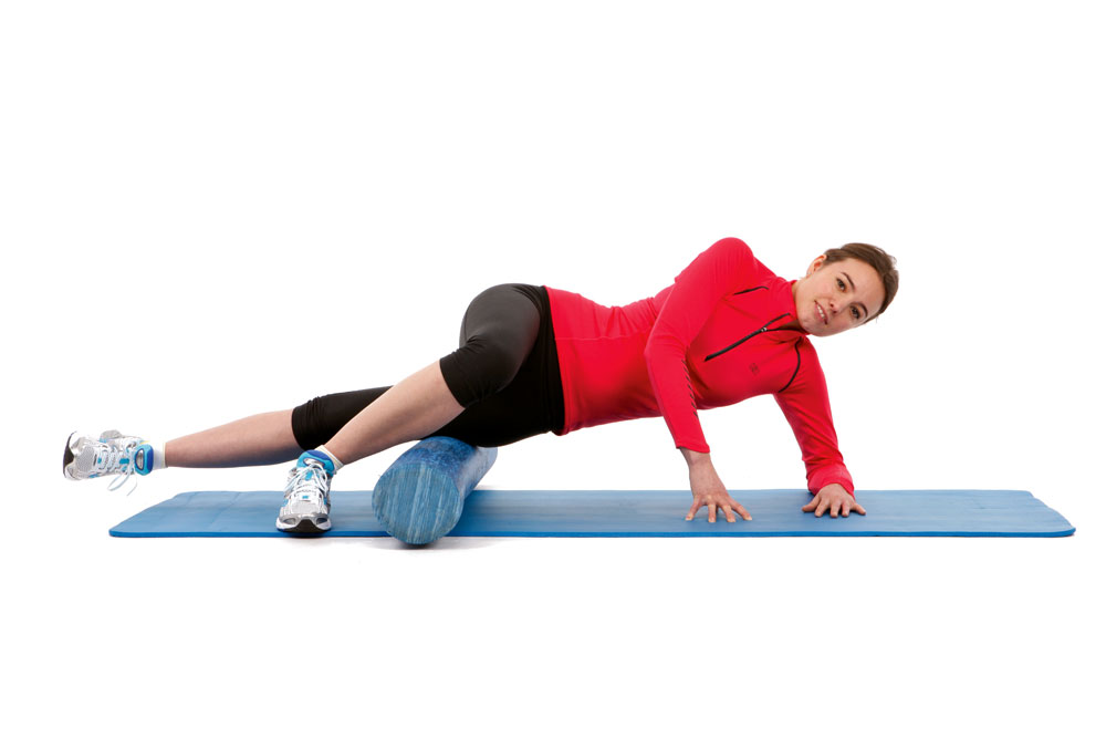 Foam Roller ITB friction & gold coast physio & sports health