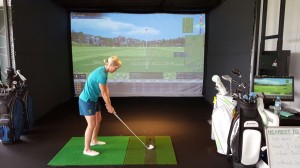 using the golf pro at the edge