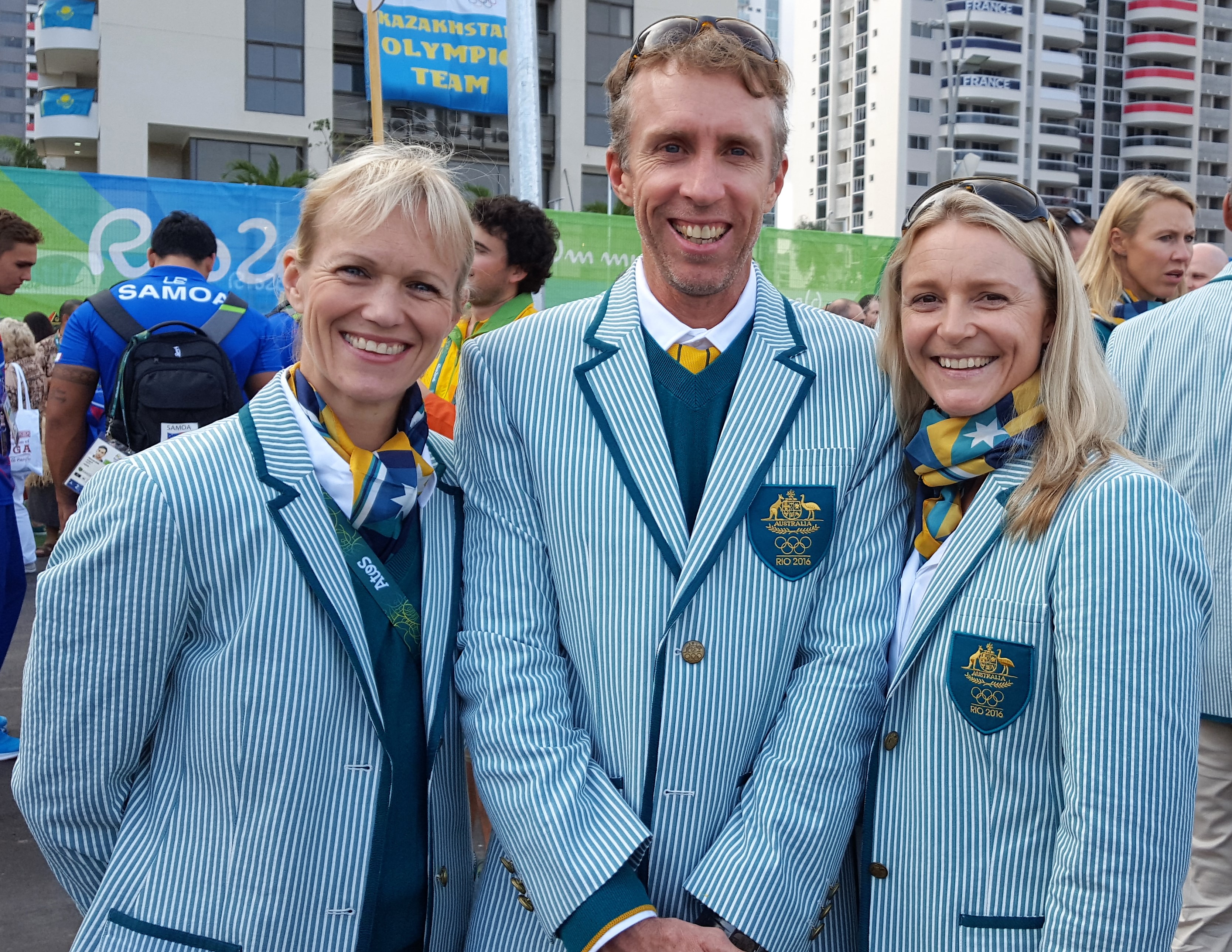 flag raising the gold coast physio dietitian massage