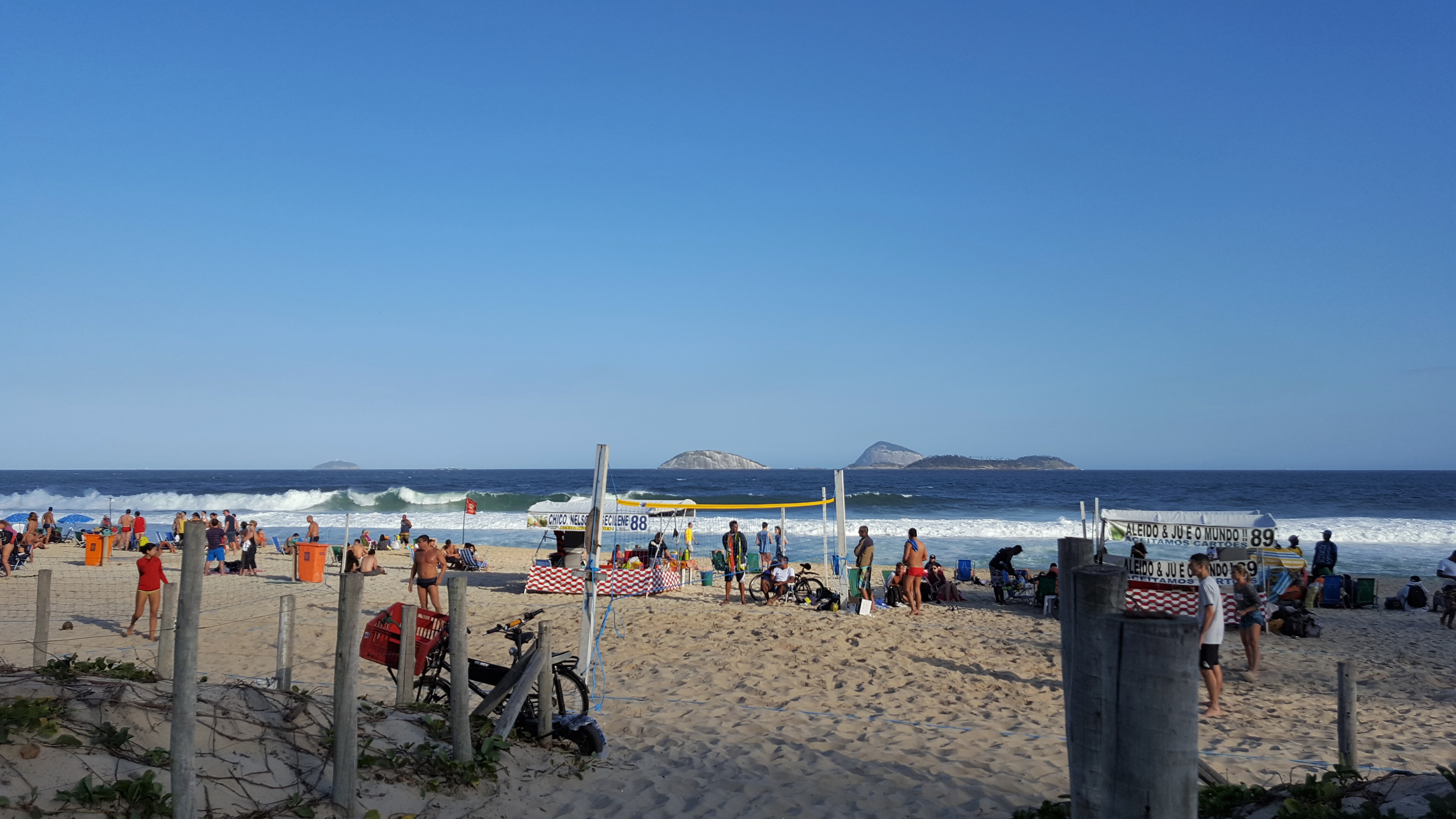 ipanema beach for aussie olympics campaign