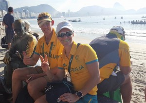 sports medicine peter steele and sports physio britt caling