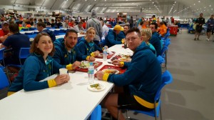 olympic physio and massage team dining hall The Medical Team in the Dining Hall