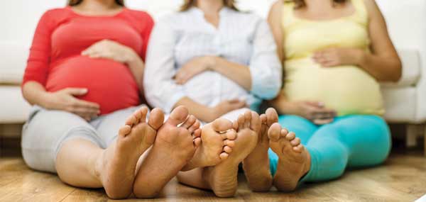 pregnancy foot pain