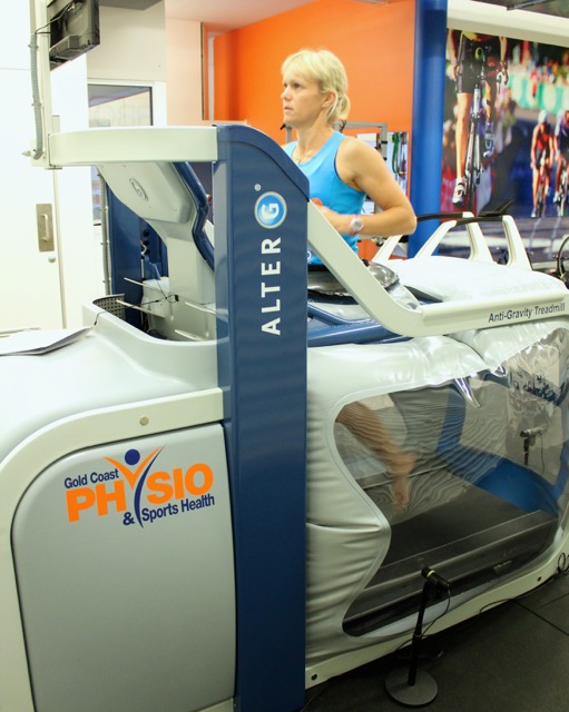 sports physio treadmill running