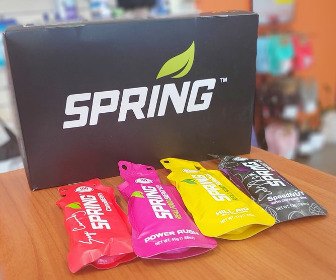 spring energy gels real food