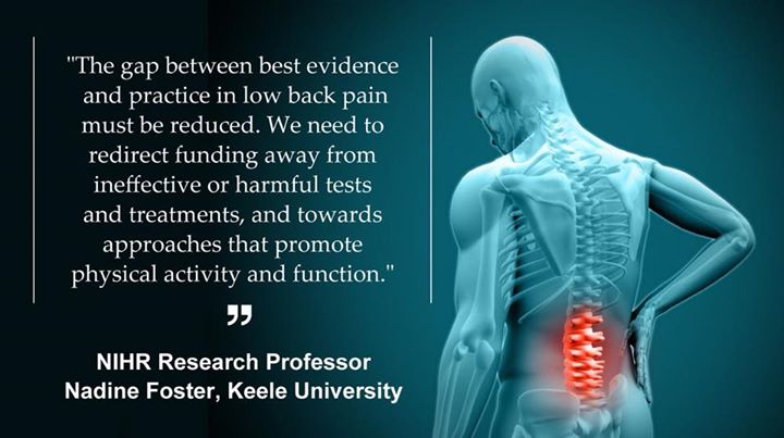 lancet low back pain education GP