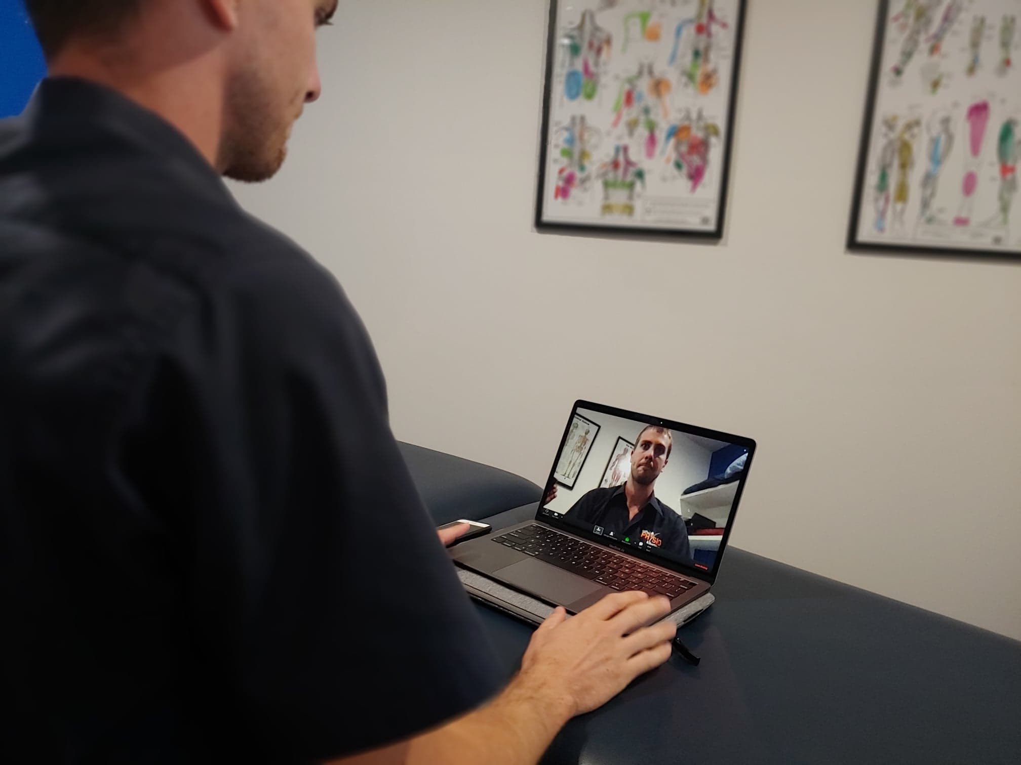 Liam Ryan Telelhealth Physion consults gold coast