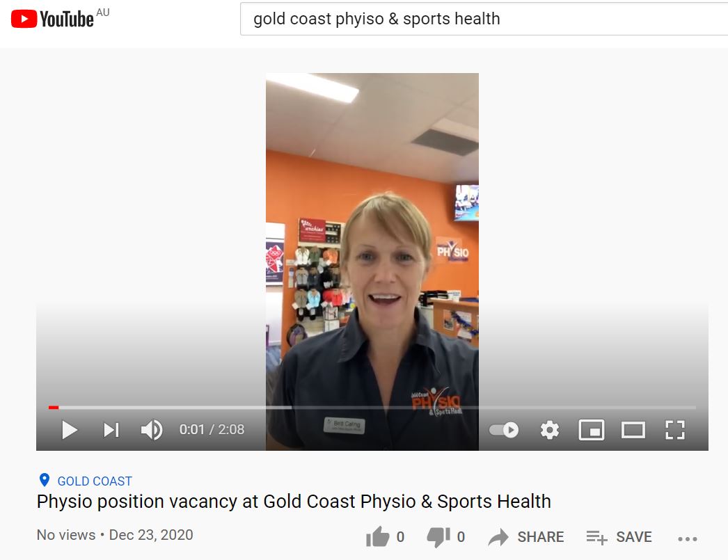 Physio Wanted- Tell US what you need & want in your career & life